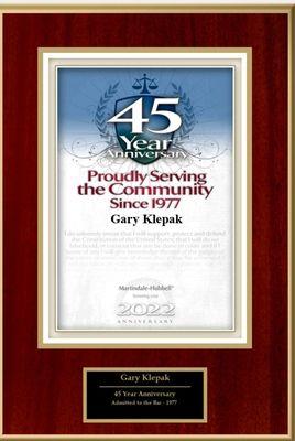 Gary I. Klepak Attorney At Law