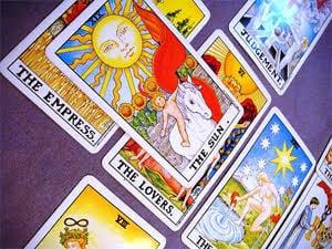 Tarot cards offer a detailed reading on your past, present & future - your love life - career, health and more