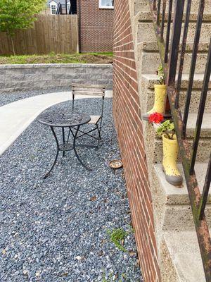 Remodeled Patio