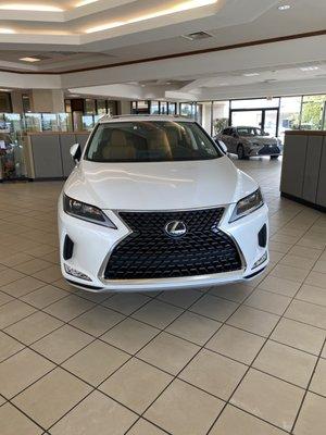 I have always been partial to white cars.  So happy this one came to the dealership in white.