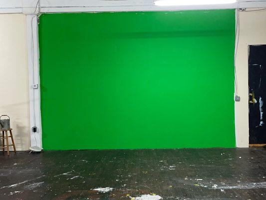 Green Screen Wall