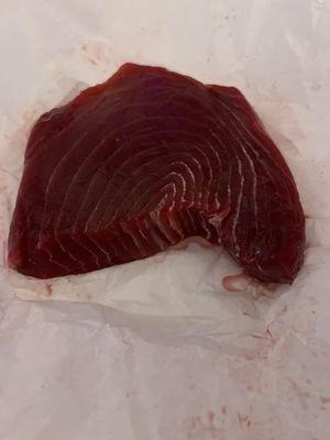 Bluefin tuna loin