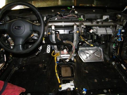 2004 Subaru impreza WRX flood rebuild 9