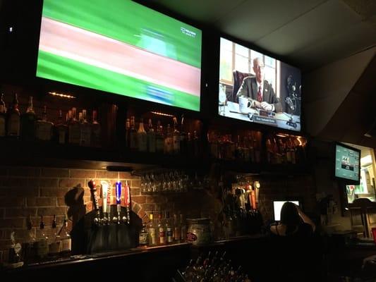 Dope selection and TVs for the sports games