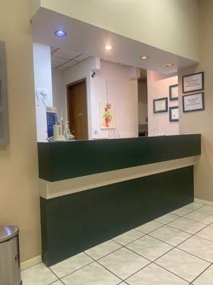 Front desk