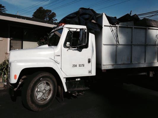 Nice size truck for any house hold or backyard junk