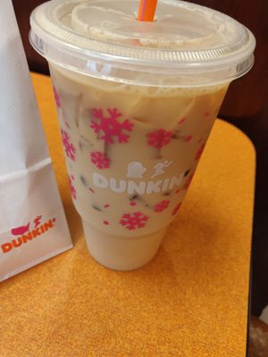 French vanilla iced coffee