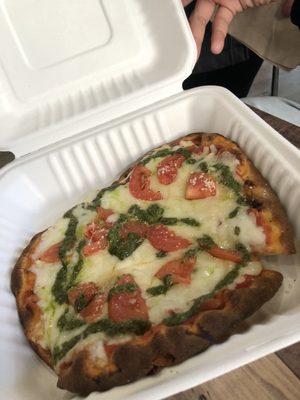 Margherita flat bread