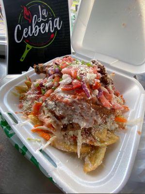 Ceibeño de pollo