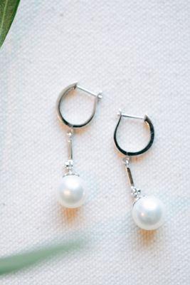 Pearl earrings