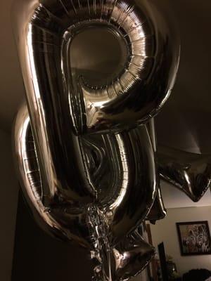 Not so easy getting large letter balloons at Party City on Oregon. You practically have to make an appointment.