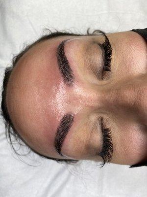 Microblading and shading