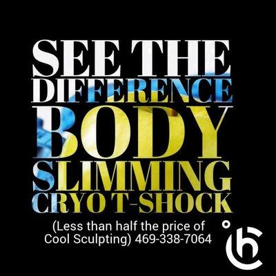 Every treatment is individually tailored for the client. Cryo T Shock provides Cryo Slimming and Cryo Toning.