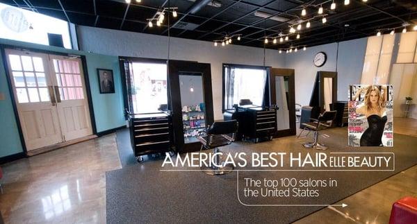 Chosen three times since 2009, Metropolis has been the only salon in Arkansas to appear in 'Elle's Top 100 Salons'