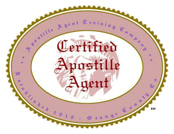 Certified Apostille Agent