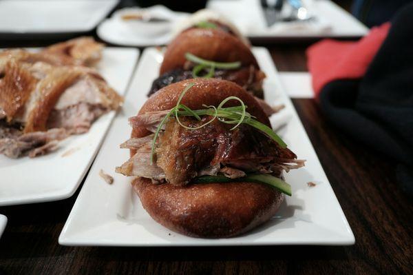 Duck fried bao