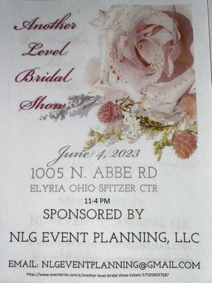 Upcoming Bridal Show