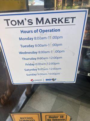 Tom's Market