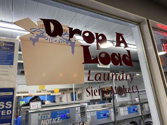 Drop a Load Laundry! Oh yeah! Droppin loads!