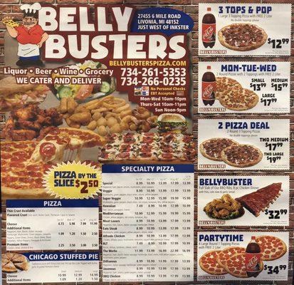 Belly Buster's Liquor & Pizza