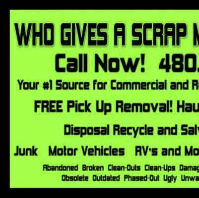 Who Gives a Scrap Metal Recycle and Junk Removal