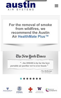 Austin Air Purifiers. Call us for more info.