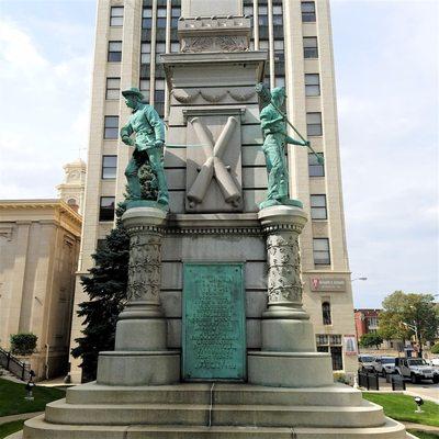 Soldiers & Sailors Monument - South Bend - Cavalry and artllery