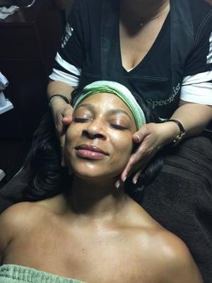 Signature facial will leave your skin radiant