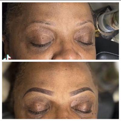 Microshading, lasts 2-3 yrs