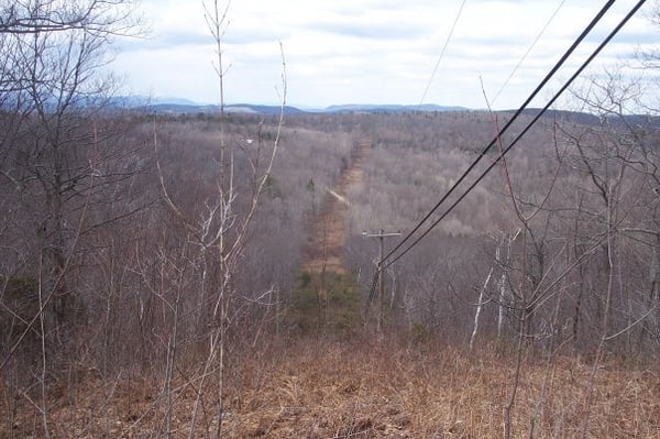 Bad photo overlooking the valley, doesn't even capture it.