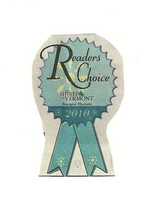 Readers Choice Winner