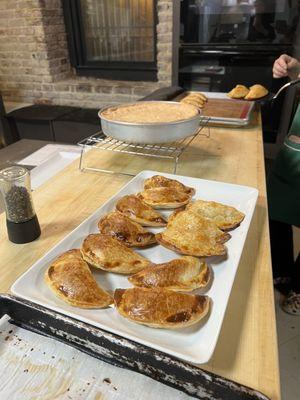 Empanadas, Galician Almond Cake