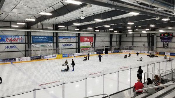 Reno Ice Sled Hockey.