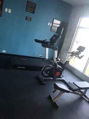 Fitness area