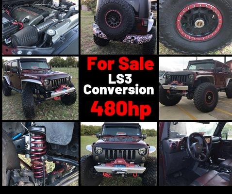 Mike's personal 480HP Jeep For Sale