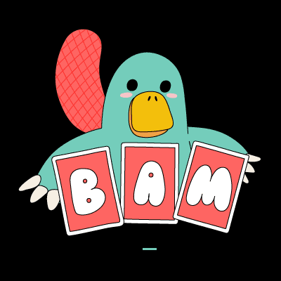 BAM Playing Cards logo (photo credit: IG @bamplayingcards)