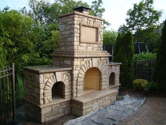 Outdoor Fireplace Installation Experts