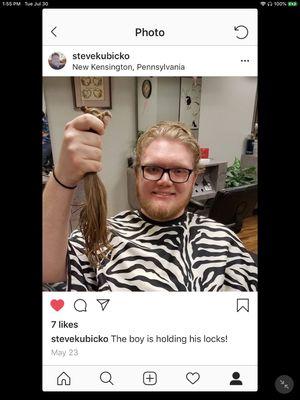 Donate your hair!