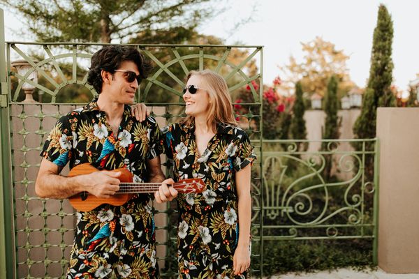 Shiraz Garden for engagement session near Austin, TX