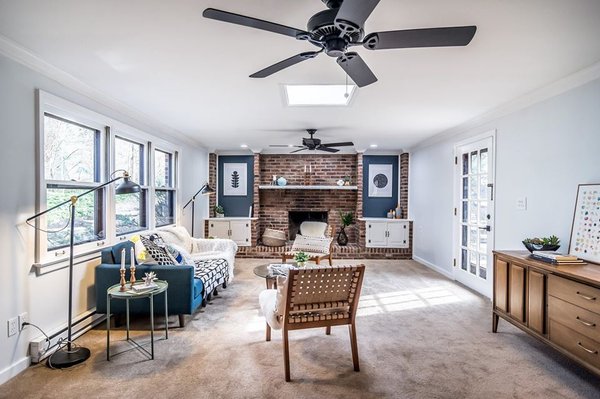 Sidgefield Living Room After Photo