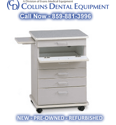 Collins Dental Equipment
859-881-3996
New - Refurbished - Pre-Owned Dental Equipment & Dental Chairs.
CollinsDentalEquipment.com