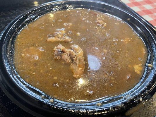 Chicken and sausage gumbo