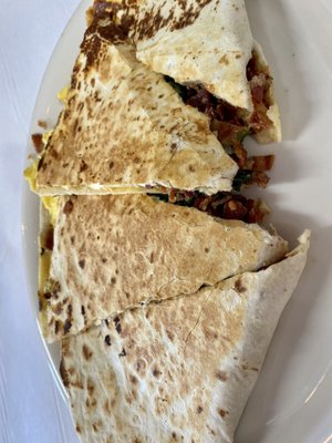 breakfast quesadilla