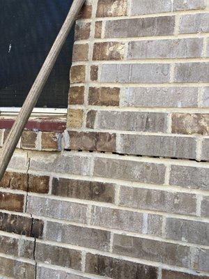 Cracks due to bad Foundation