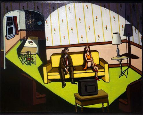 Mark Barone; Friday Night; 1993; oil on canvas