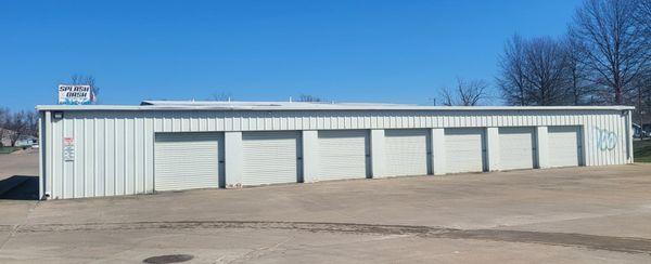 7x9 and 10x20 Storage Units.