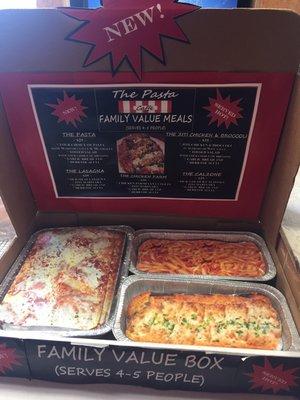 Family value meals