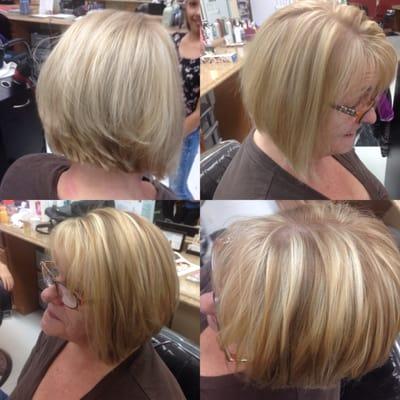 Cut and color for my momma! 
      Hair designs by Erica Alexander