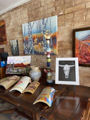 Christine's fine art gallery has some wonderful new pieces ready for your Christmas list!