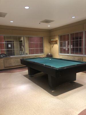 Pool Table Games area